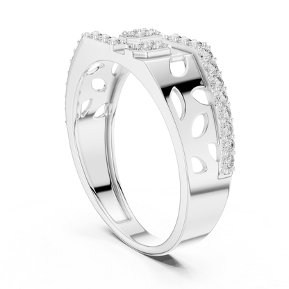 Luxury Diamond Open Band | Modern Statement Jewelry Style