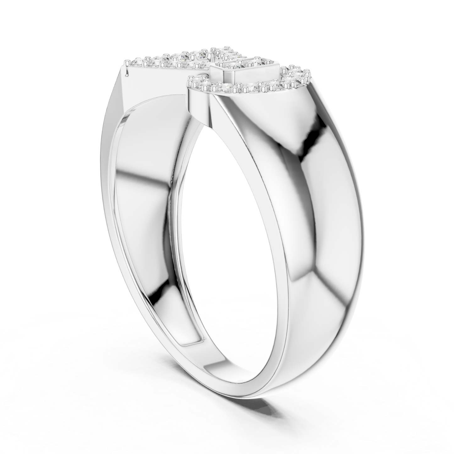 Luxury Buckle Diamond Rings | Modern Statement Jewelry Style