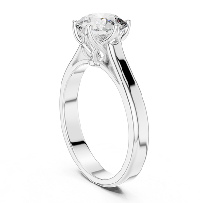 Round Diamond Classic Band Ring | Fine 18K 14K 10K Gold Luxe