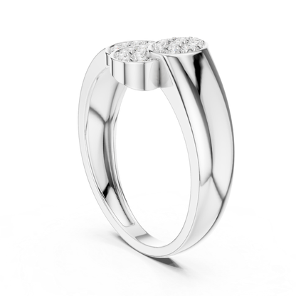 Triple Oval Diamond Ring | Modern Luxury Statement Style