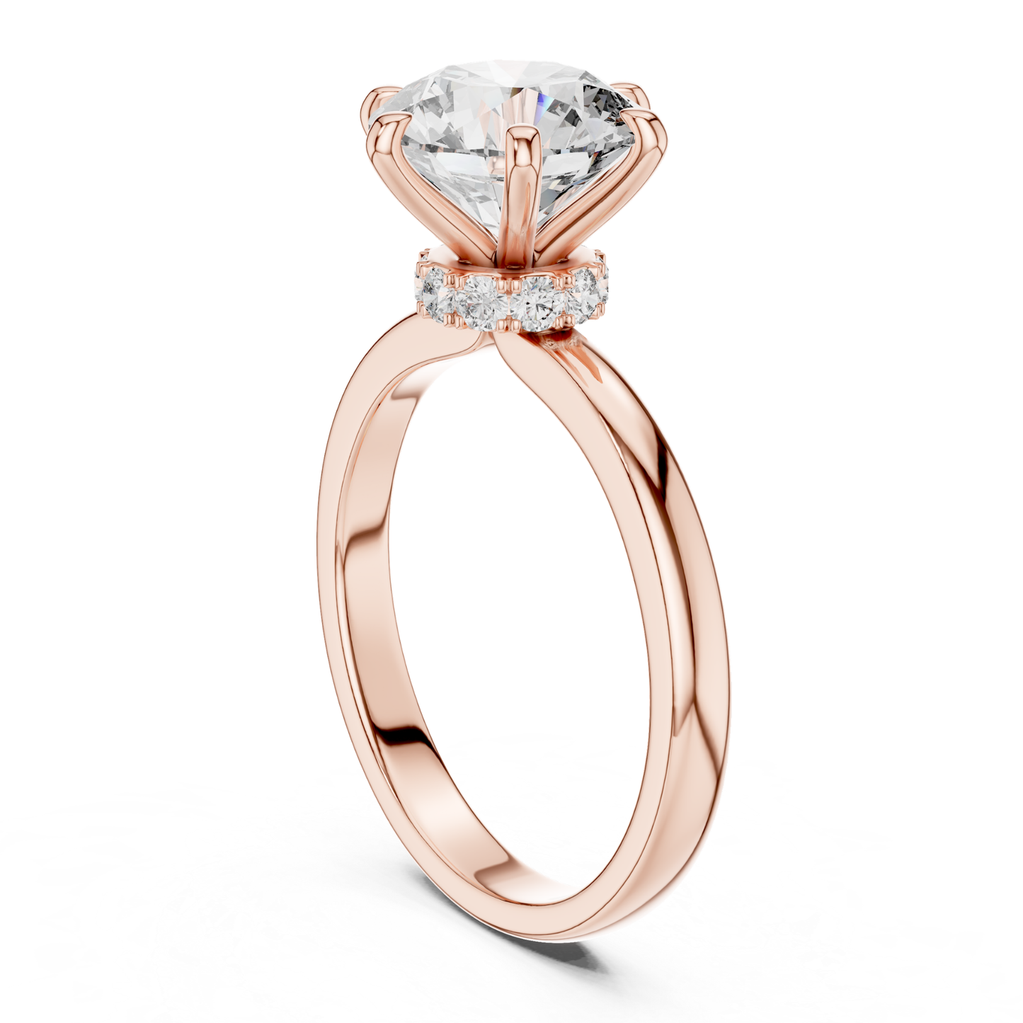 Round Cut Diamond Solitaire Ring | One Diamond, Infinite Love