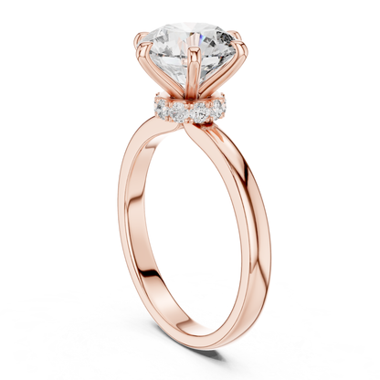 Round Cut Diamond Solitaire Ring | One Diamond, Infinite Love