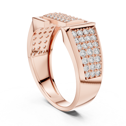 Geometric Diamond Band | Modern Luxury Jewelry Style