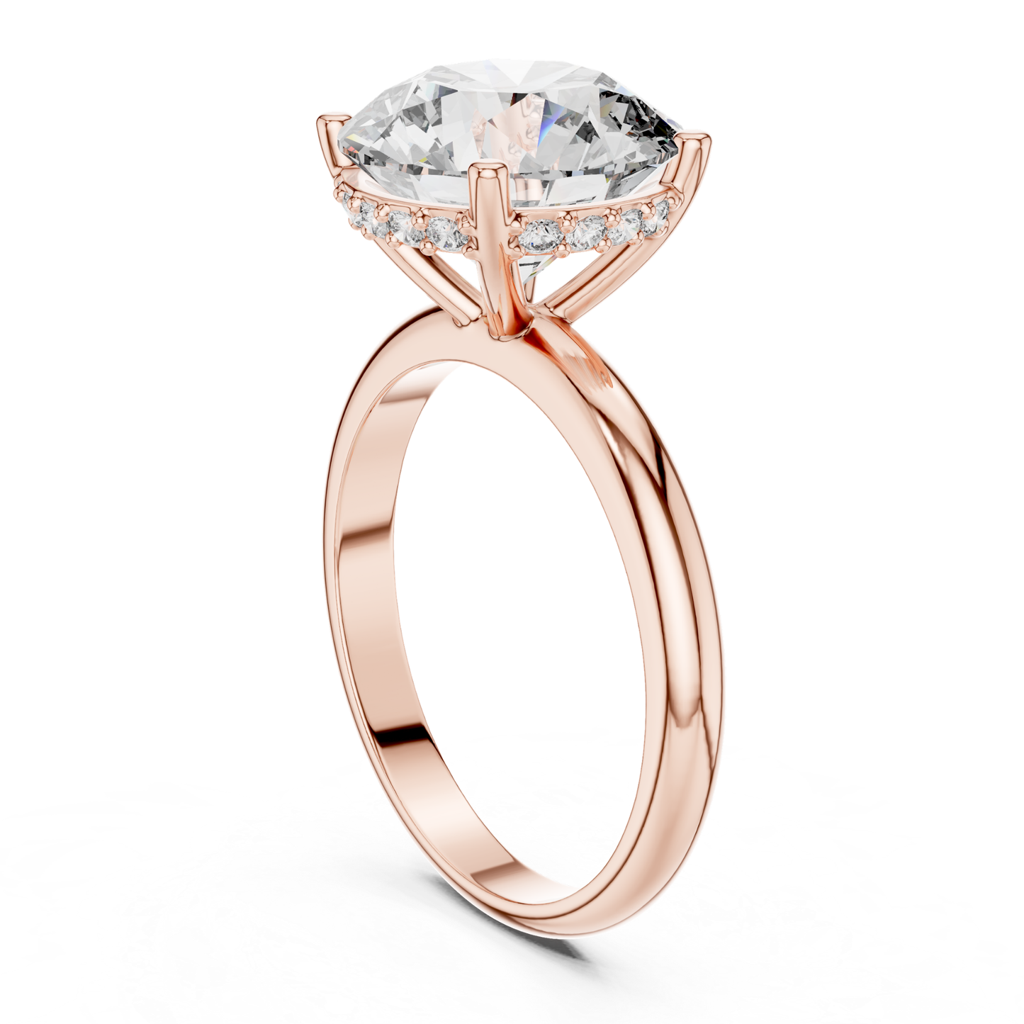 Klassischer runder Diamant-Solitärring | The One & Only Forever