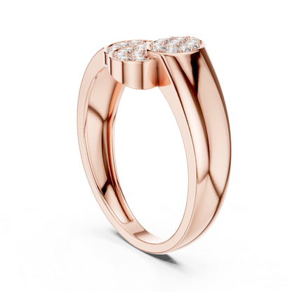 Triple Oval Diamond Ring | Modern Luxury Statement Style