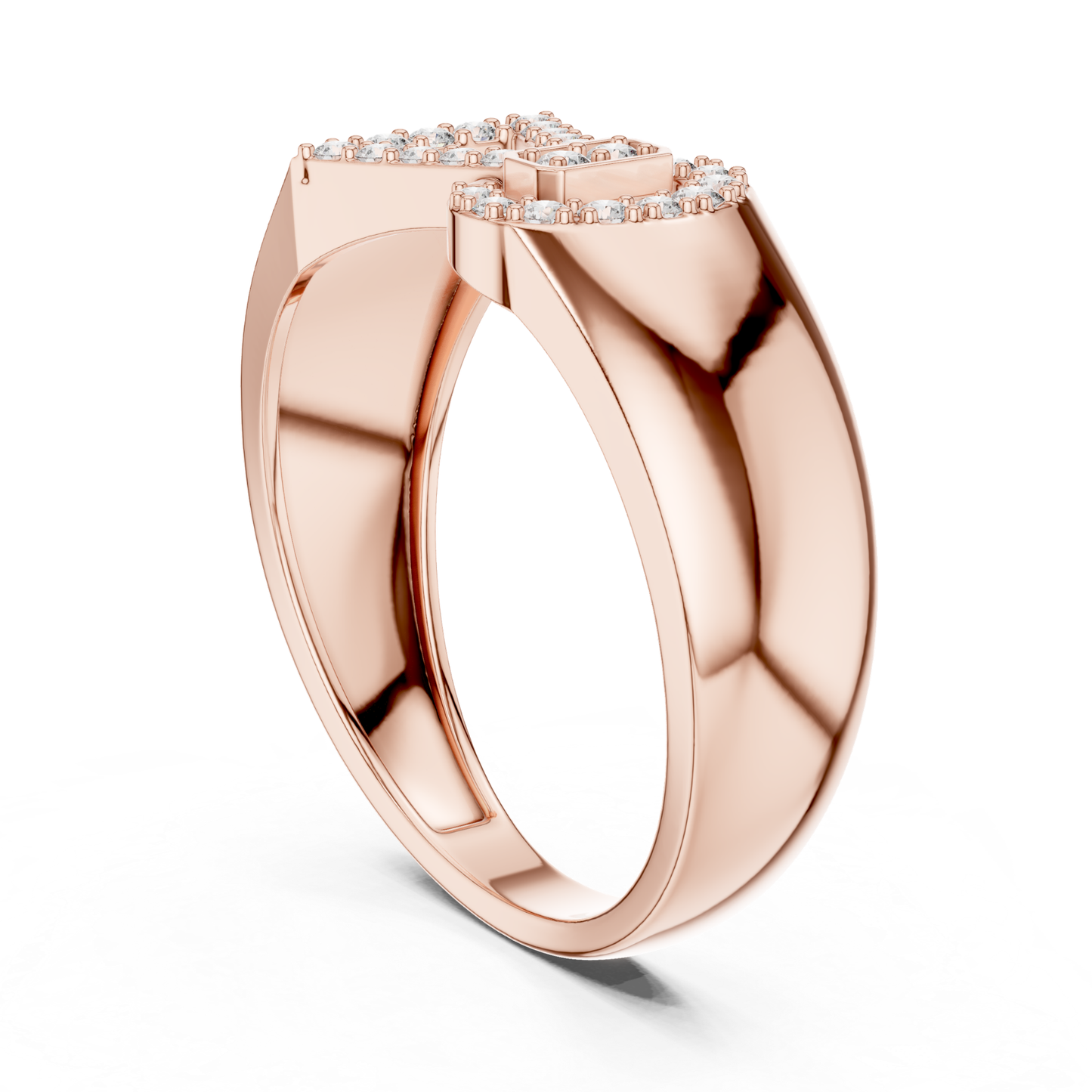 Luxury Buckle Diamond Rings | Modern Statement Jewelry Style