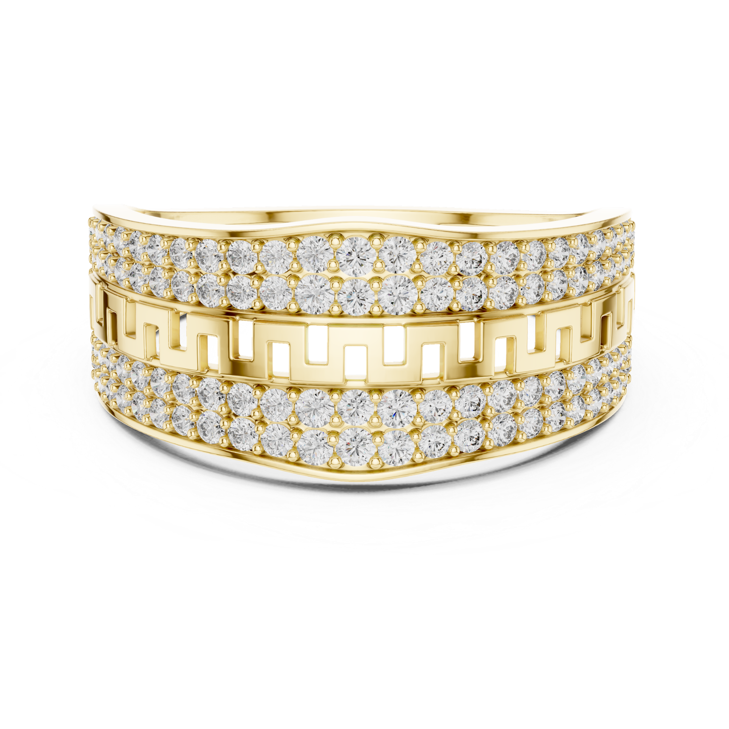 Luxury Diamond Band | Modern Statement Jewelry Style