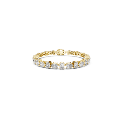 Oval Cut Diamond Tennis Bracelet | Luxury Elegance Style