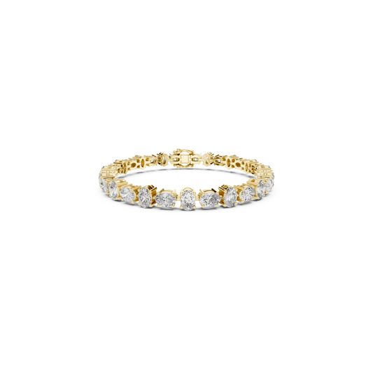Oval Cut Diamond Tennis Bracelet | Luxury Elegance Style