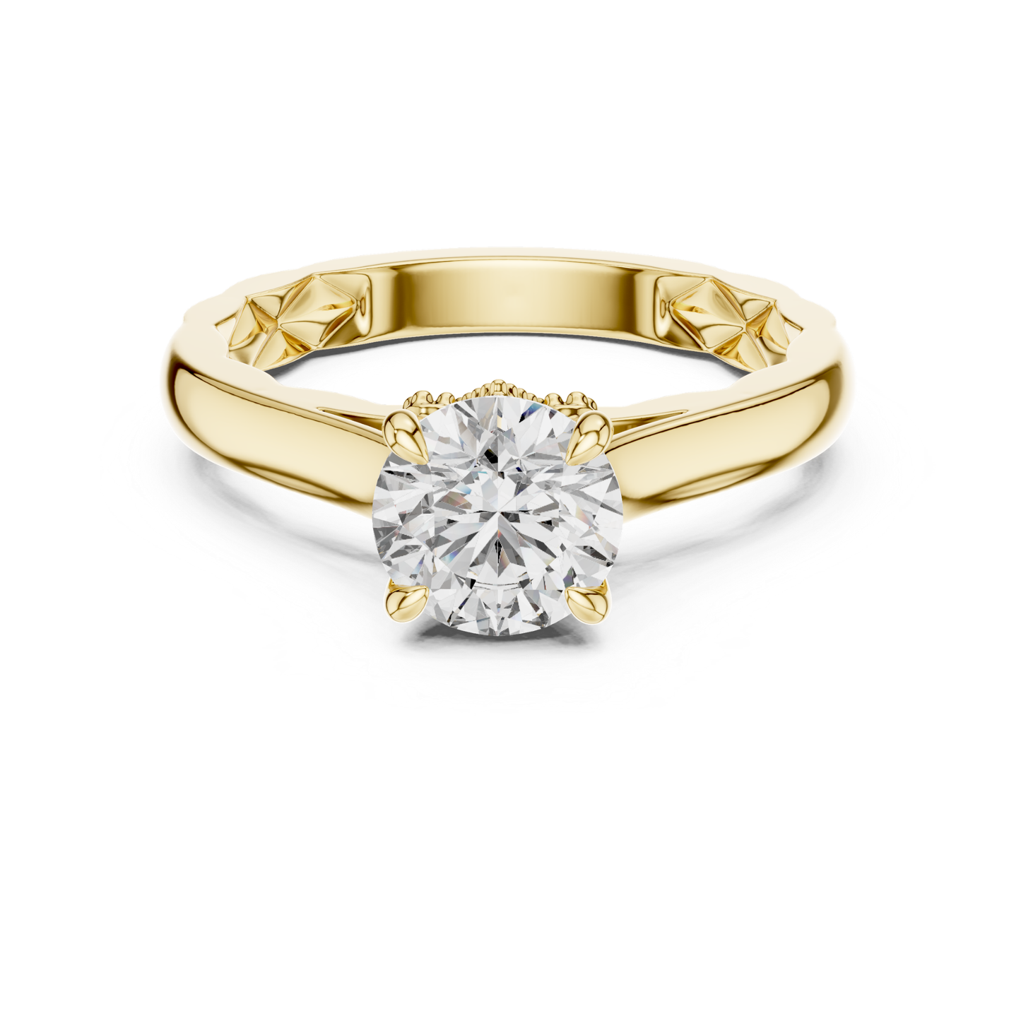Round Cut Diamond Solitaire Ring | One Moment, Infinite Brilliance
