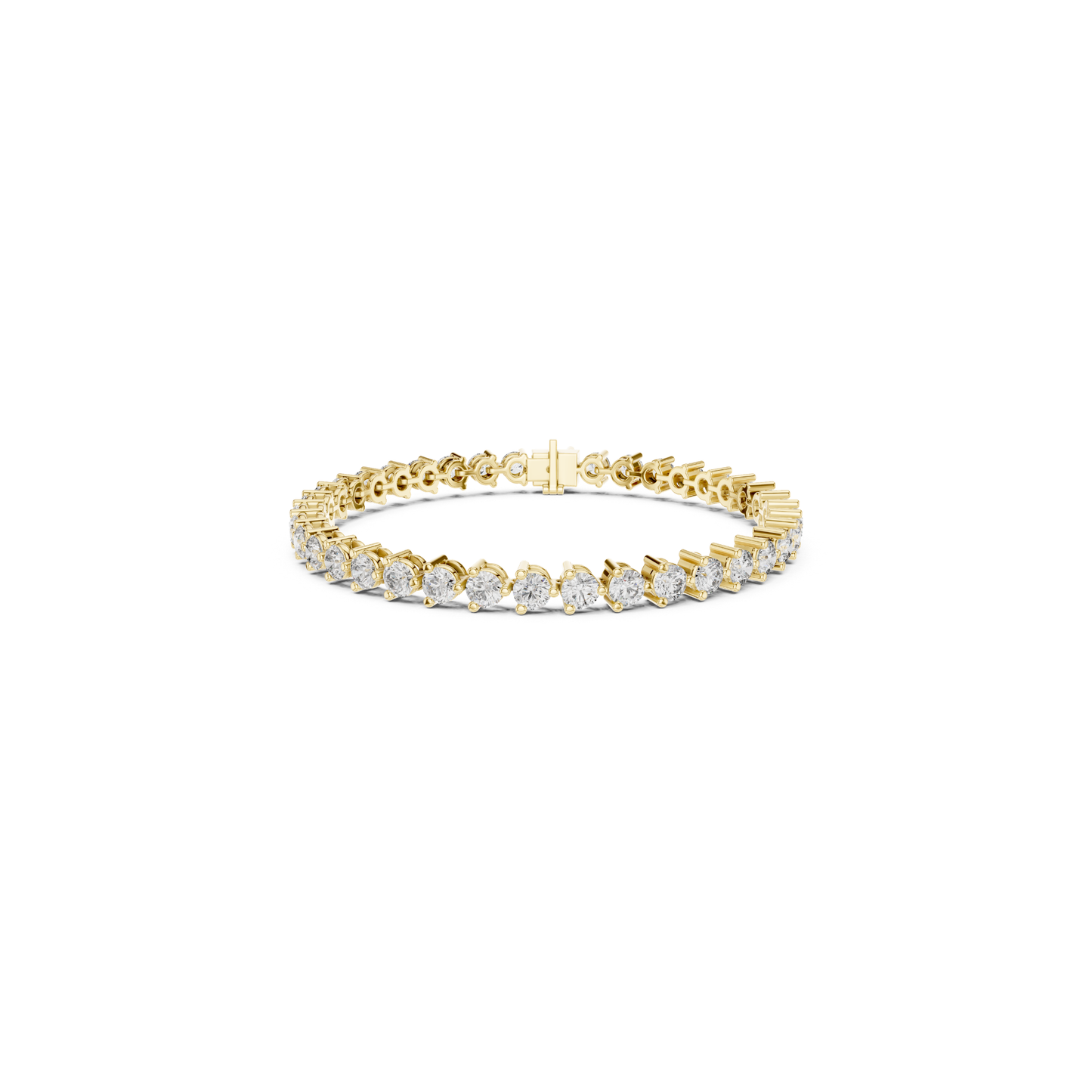 Round Cut Diamond Tennis Bracelet | Timeless Luxury Style