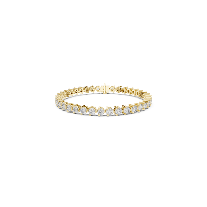 Round Cut Diamond Tennis Bracelet | Timeless Luxury Style