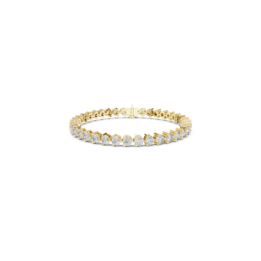 Round Cut Diamond Tennis Bracelet | Timeless Luxury Style