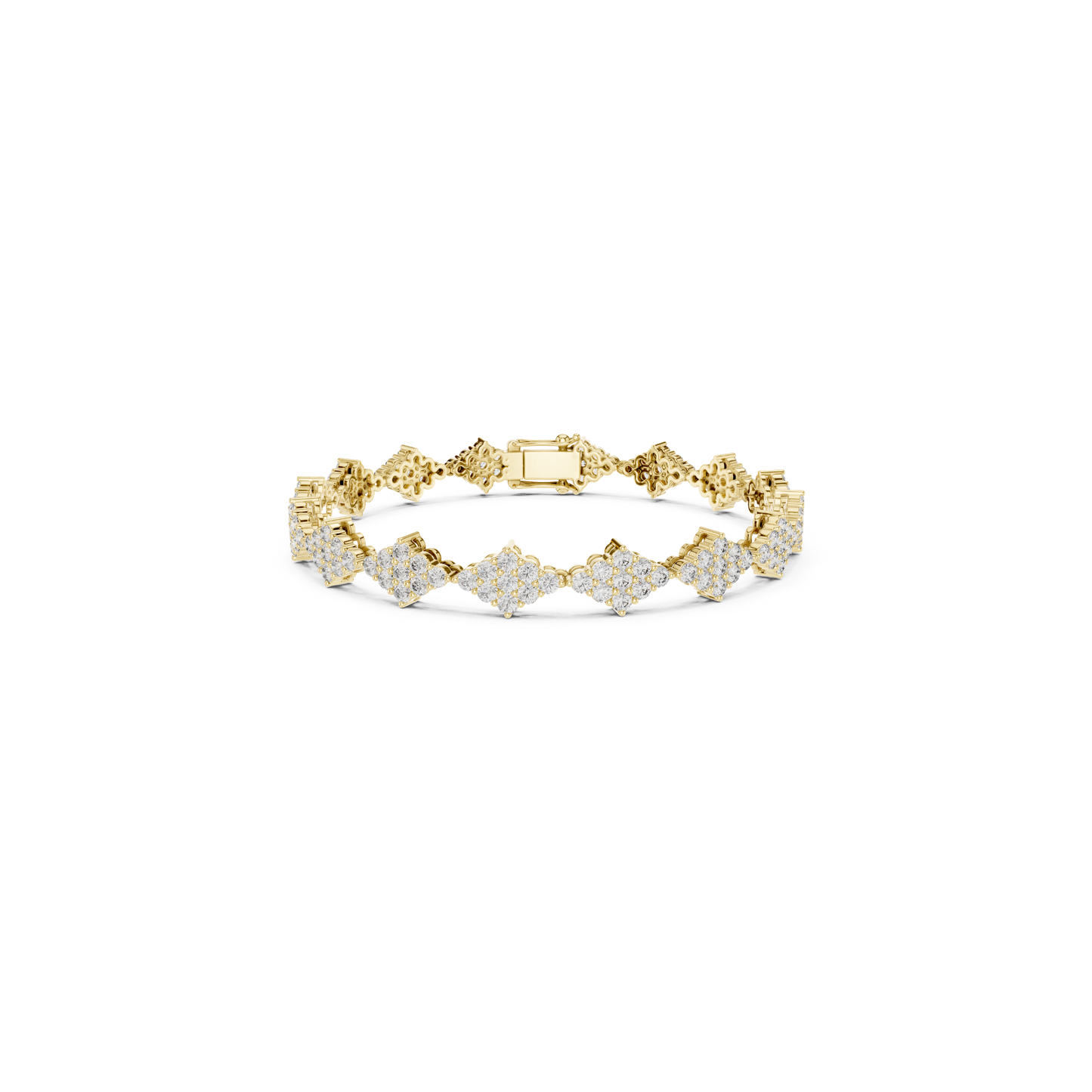 Round Diamond Tennis Bracelet | Modern Luxury Style