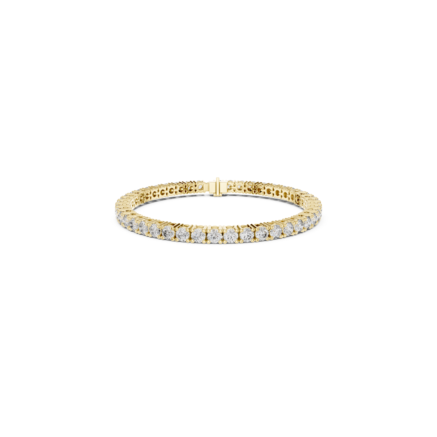 Round Cut Diamond Tennis Bracelet | Luxury Sparkle Style