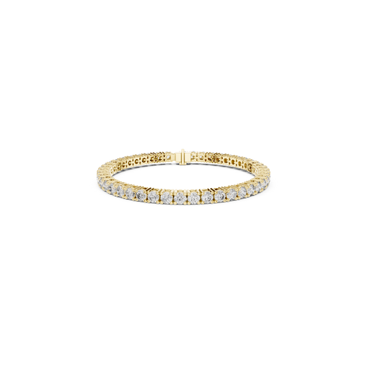 Round Cut Diamond Tennis Bracelet | Luxury Sparkle Style