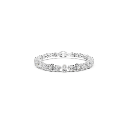 Oval Cut Diamond Tennis Bracelet | Luxury Elegance Style