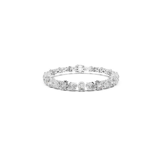 Oval Cut Diamond Tennis Bracelet | Luxury Elegance Style