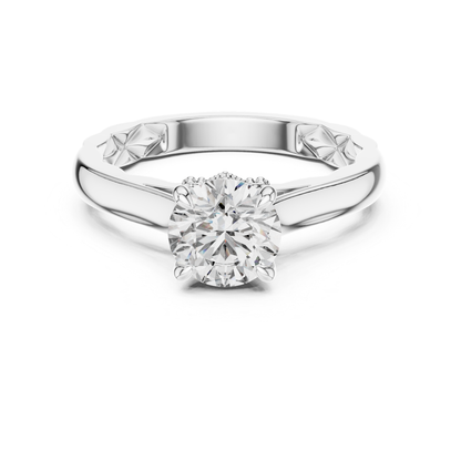 Round Cut Diamond Solitaire Ring | One Moment, Infinite Brilliance