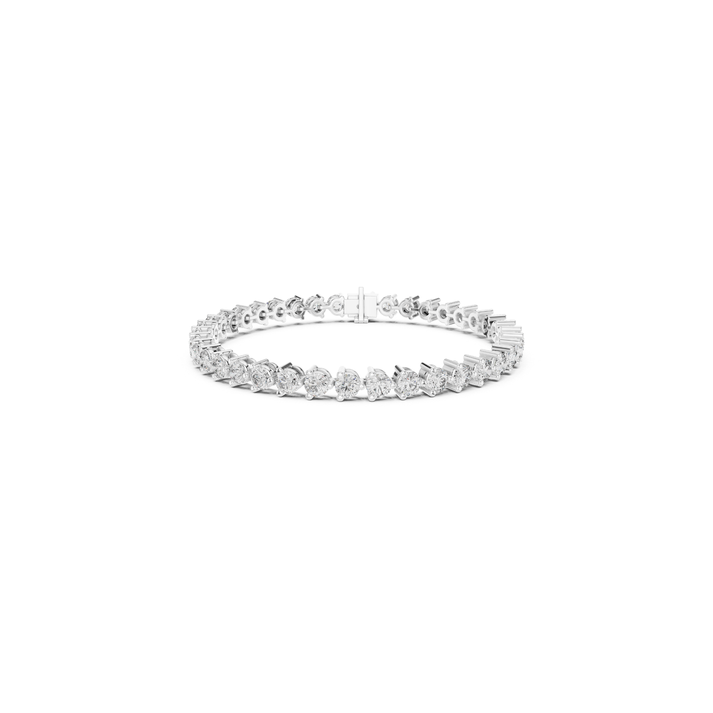 Round Cut Diamond Tennis Bracelet | Timeless Luxury Style