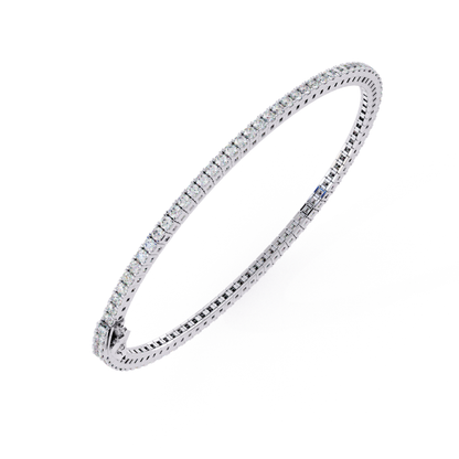 Radiant Line Diamond Bracelet