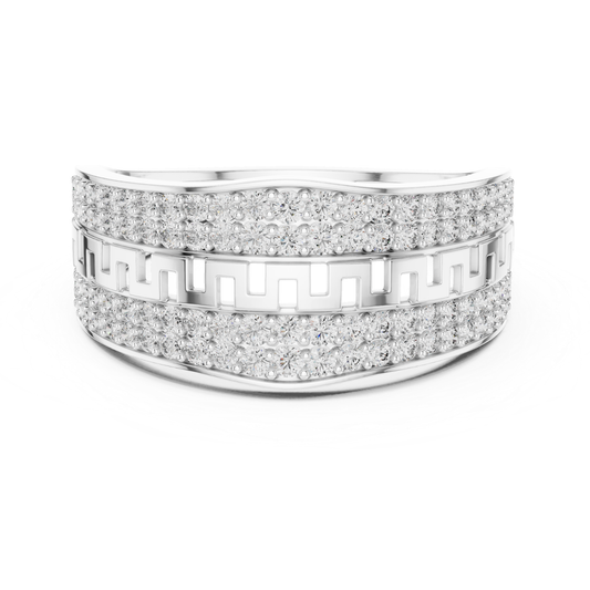Luxury Diamond Band | Modern Statement Jewelry Style