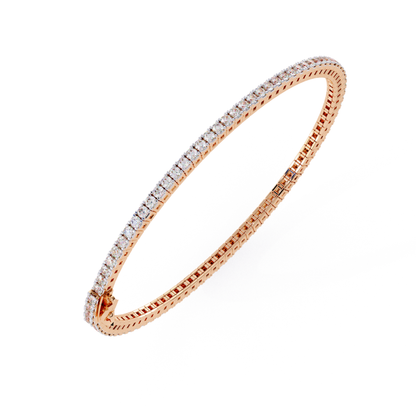 Radiant Line Diamond Bracelet