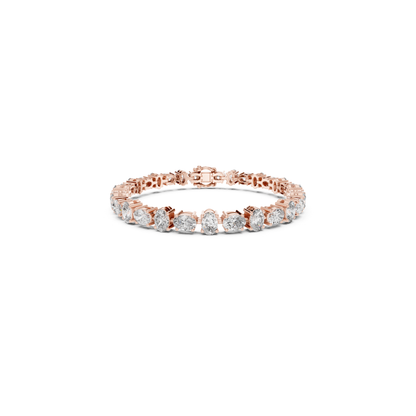 Oval Cut Diamond Tennis Bracelet | Luxury Elegance Style