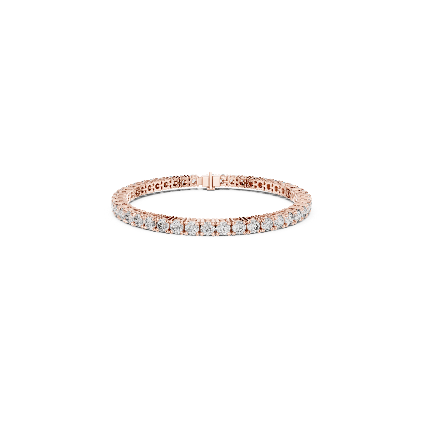 Round Cut Diamond Tennis Bracelet | Luxury Sparkle Style