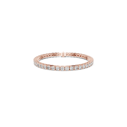 Round Cut Diamond Tennis Bracelet | Luxury Sparkle Style