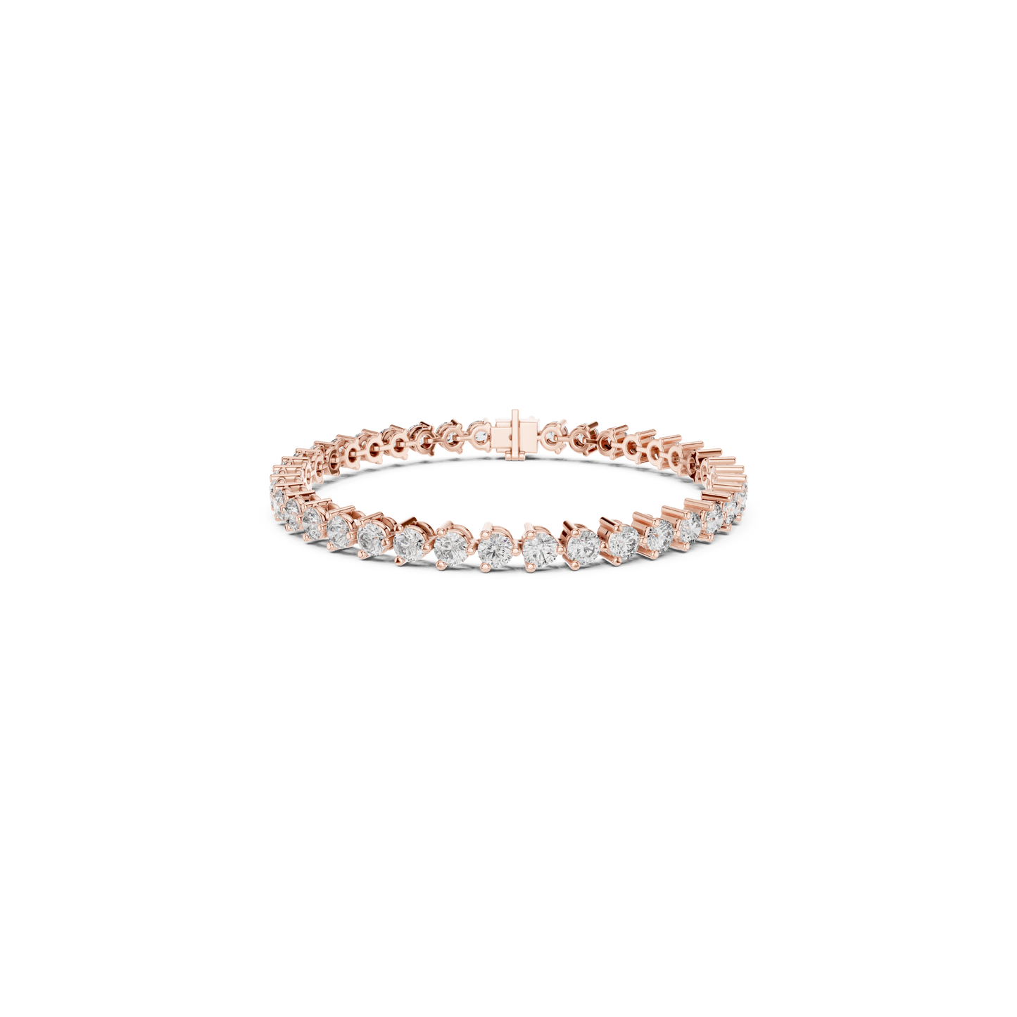 Round Cut Diamond Tennis Bracelet | Timeless Luxury Style