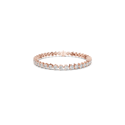 Round Cut Diamond Tennis Bracelet | Timeless Luxury Style