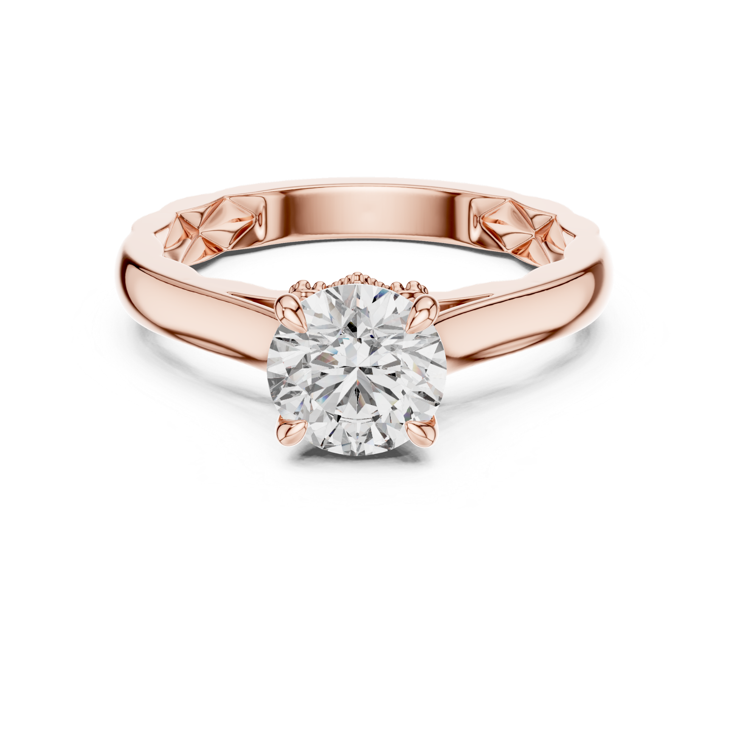Round Cut Diamond Solitaire Ring | One Moment, Infinite Brilliance