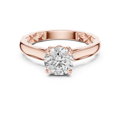 Round Cut Diamond Solitaire Ring | One Moment, Infinite Brilliance
