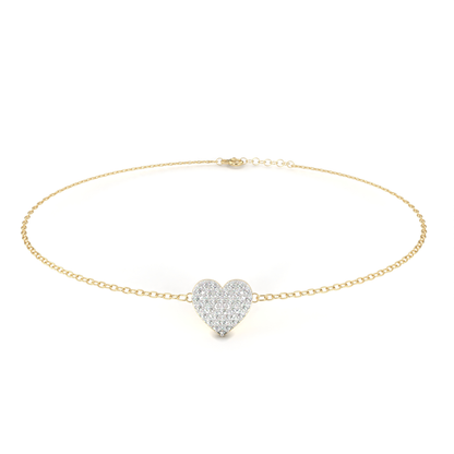 Eternal Love Diamond Bracelet | Fine 18K 14K 10K Gold Luxury