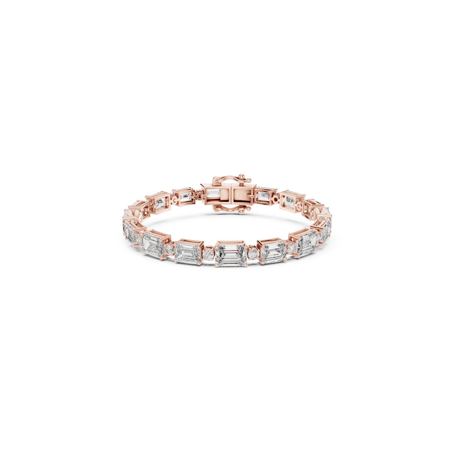 Emerald Cut Diamond Tennis Bracelet | Modern Luxury Jewelry Style