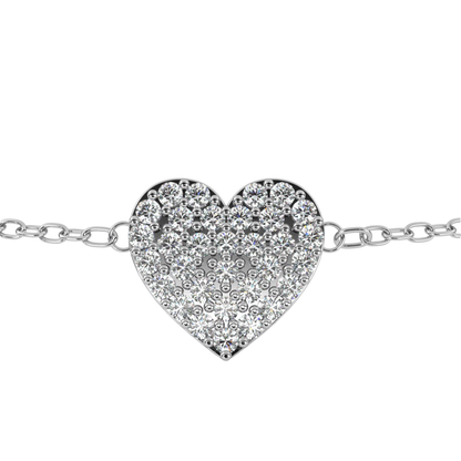 Eternal Love Diamond Bracelet | Fine 18K 14K 10K Gold Luxury