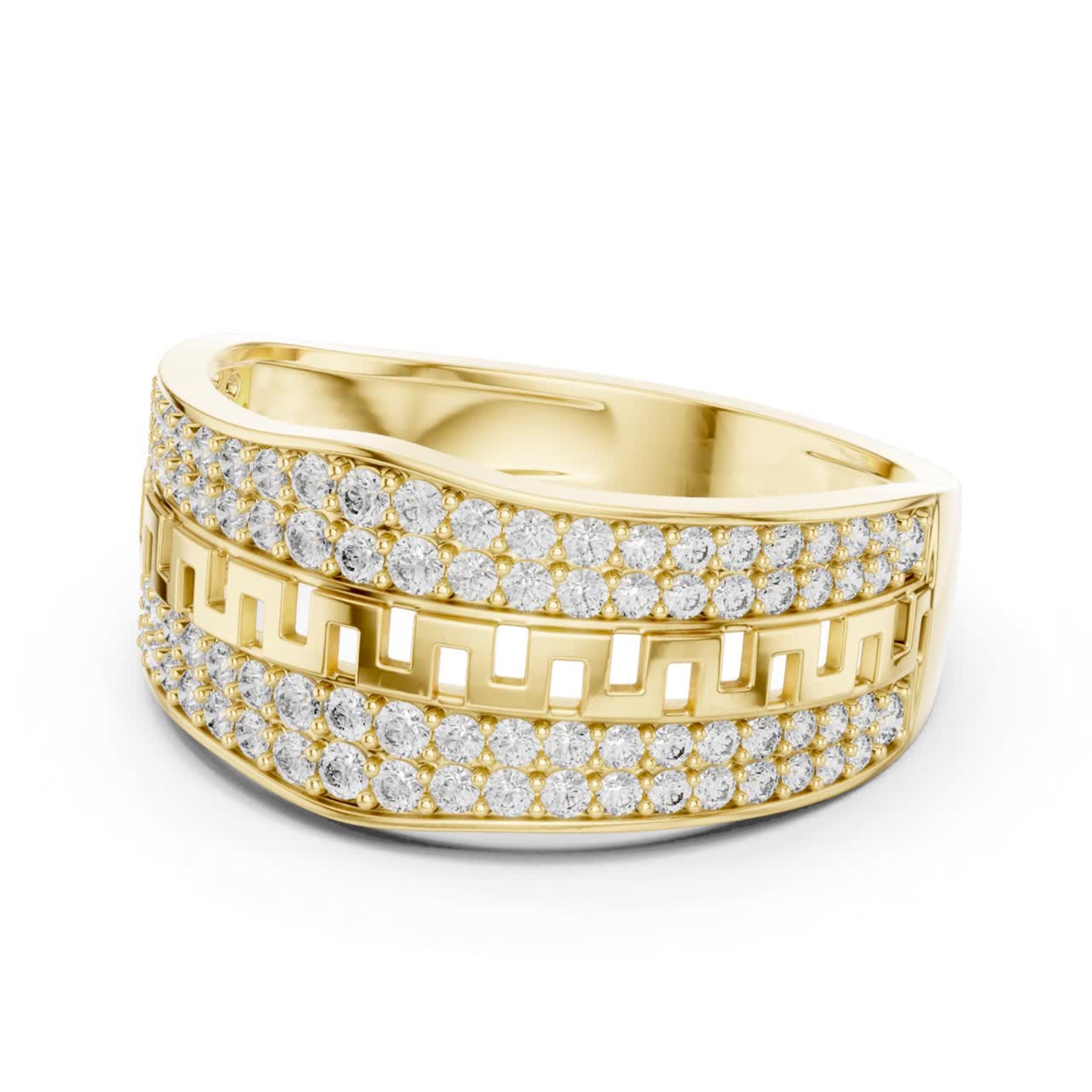 Luxury Diamond Band | Modern Statement Jewelry Style