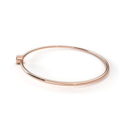 Klassisches Einzel-Diamantarmband | Edler Luxus aus 18K und 14K Gold