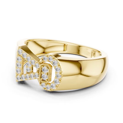 Luxury Buckle Diamond Rings | Modern Statement Jewelry Style