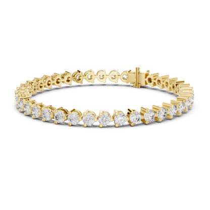 Round Cut Diamond Tennis Bracelet | Timeless Luxury Style
