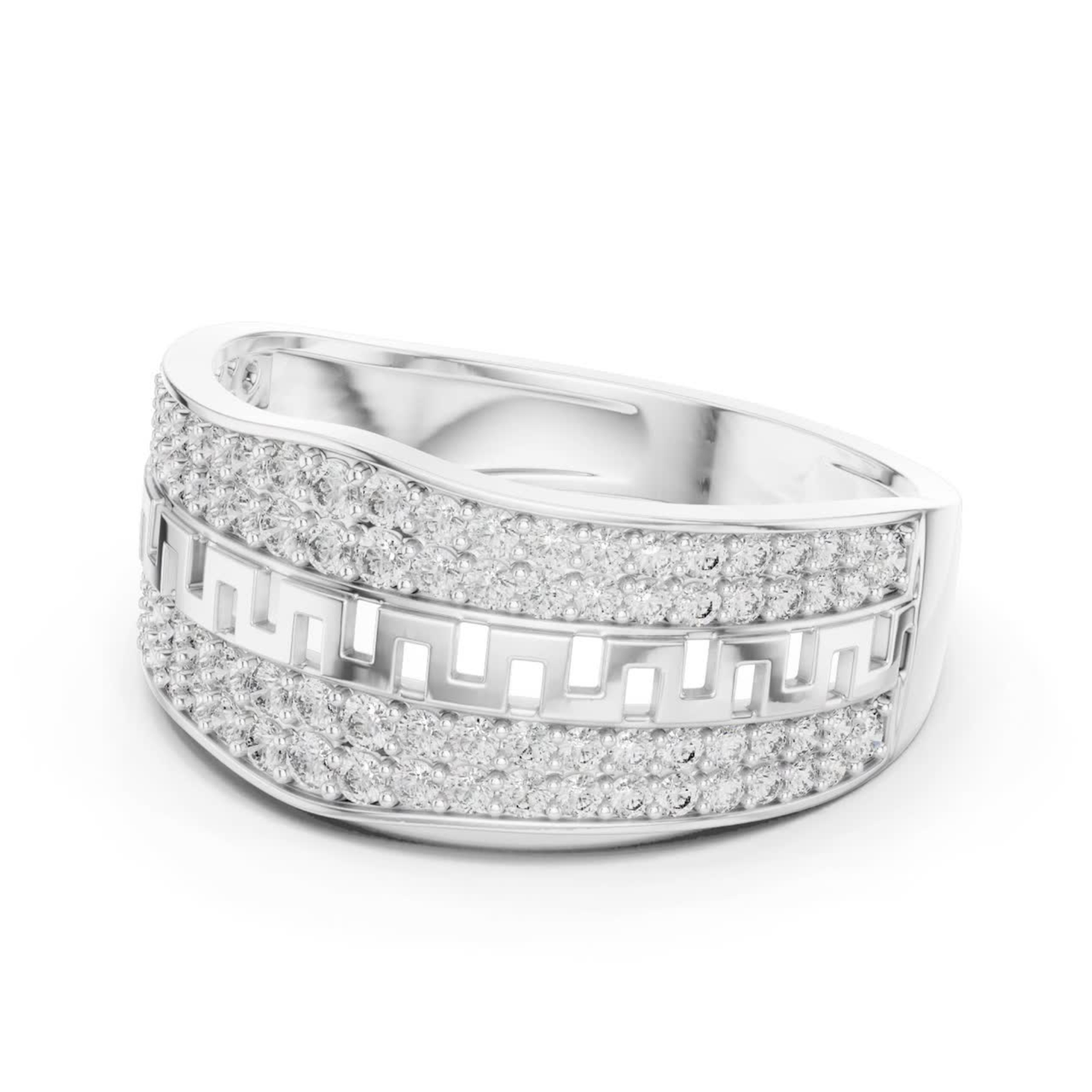 Luxury Diamond Band | Modern Statement Jewelry Style