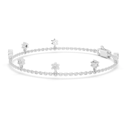Diamond Station Chain Bracelet | Elegant Luxury Style