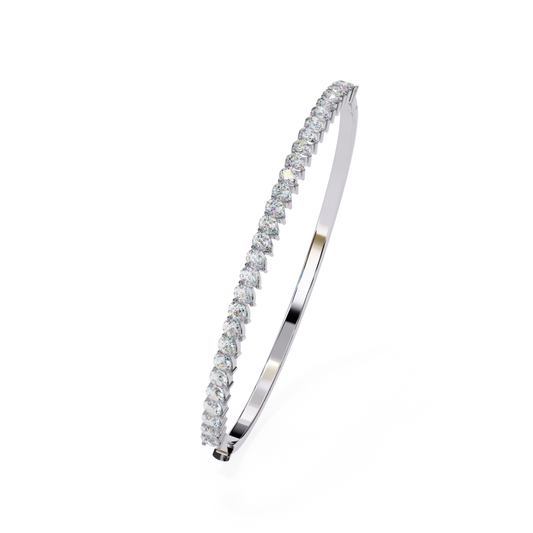 Elegant Glow Diamond Bangle | Radiant Luxury for Every Wrist