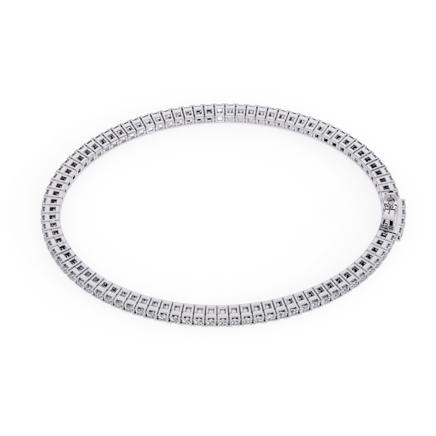 Radiant Line Diamond Bracelet