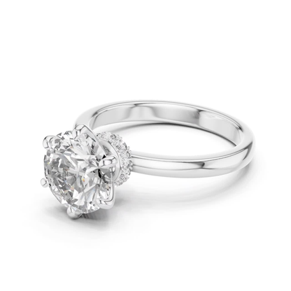 Round Cut Diamond Solitaire Ring | One Diamond, Infinite Love