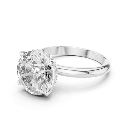 Klassischer runder Diamant-Solitärring | The One & Only Forever