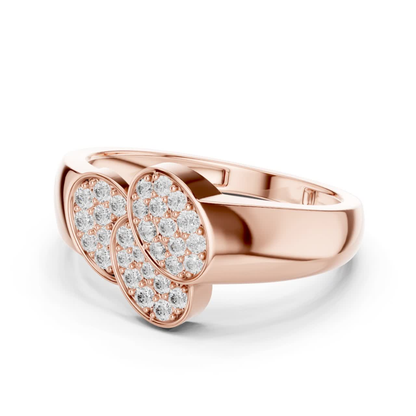 Triple Oval Diamond Ring | Modern Luxury Statement Style