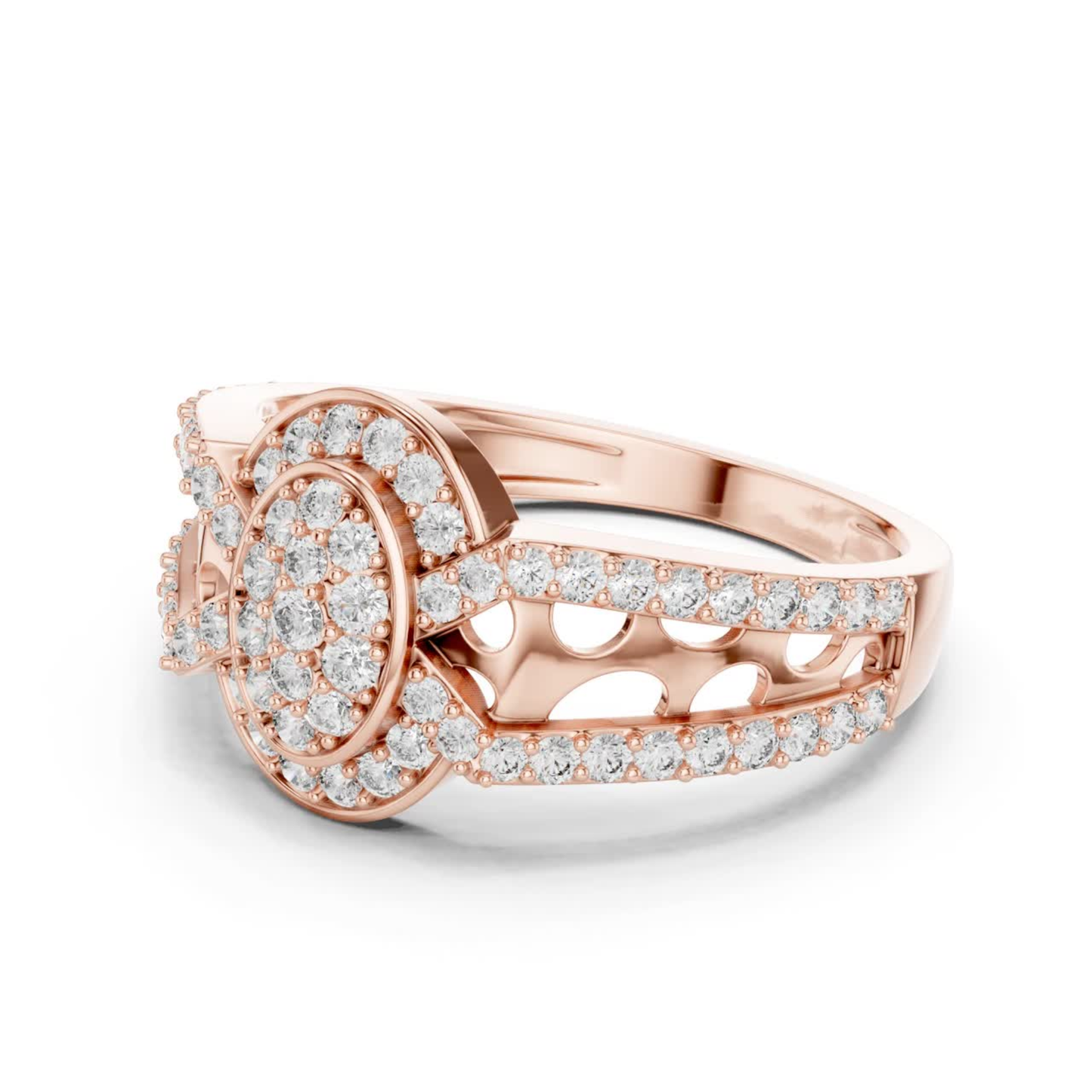 Round Diamond Halo Engagement Rings | Luxury Vintage Style