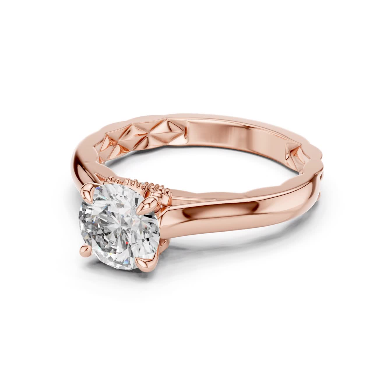 Round Cut Diamond Solitaire Ring | One Moment, Infinite Brilliance
